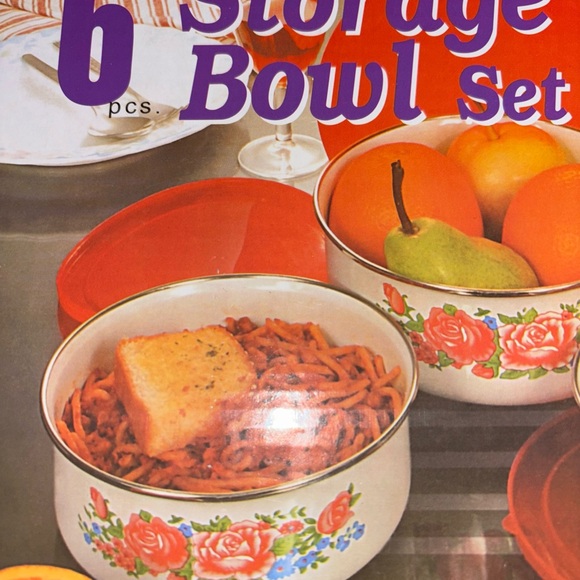 Floral Design Storage Container Set - Picture 6 of 11